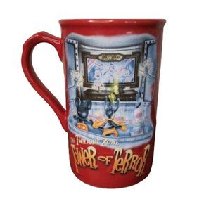 DISNEY Parks THE TWILIGHT ZONE TOWER OF TERROR LARGE MUG - Disneyland Retro